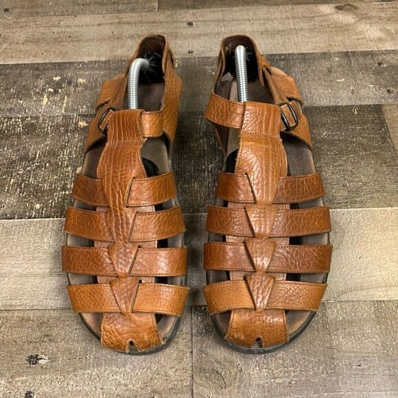 Mephisto Sam sandals mens 46 / US 12 buckle fisherman closed toe sandals gorpcor - Picture 6 of 12
